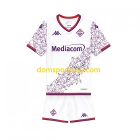 Koszulka AC Fiorentina Dziecięcy Wyjazdowe Koszulki Piłkarskie 2023-2024 Krótki Rękaw